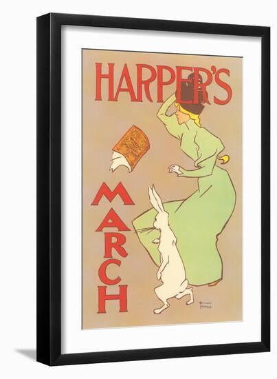 Harper's, March-null-Framed Art Print
