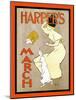 Harper's March-Edward Penfield-Mounted Art Print