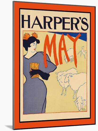 Harper's May-Edward Penfield-Mounted Art Print