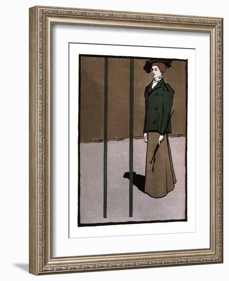 Harper's October, c.1897-Edward Penfield-Framed Giclee Print