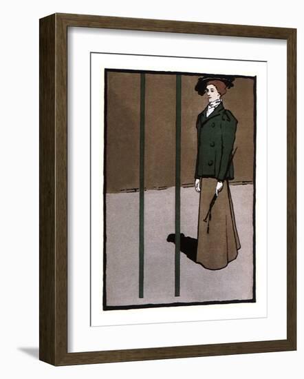 Harper's October, c.1897-Edward Penfield-Framed Giclee Print