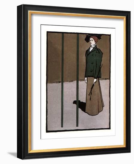 Harper's October, c.1897-Edward Penfield-Framed Giclee Print