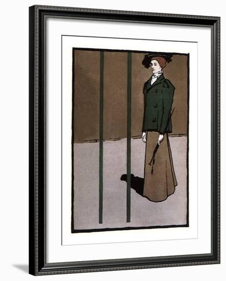 Harper's October, c.1897-Edward Penfield-Framed Giclee Print