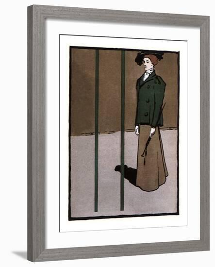 Harper's October, c.1897-Edward Penfield-Framed Giclee Print