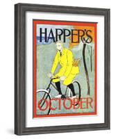 Harper's October-Edward Penfield-Framed Art Print