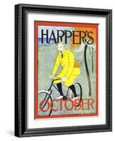 Harper's October-Edward Penfield-Framed Art Print