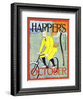 Harper's October-Edward Penfield-Framed Art Print
