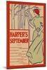 Harper's September-Edward Penfield-Mounted Art Print