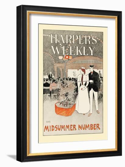 Harper's Weekly, Midsummer Number-Edward Penfield-Framed Art Print