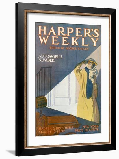 Harper's Weekly Special Automobile Issue, c.1907-null-Framed Giclee Print