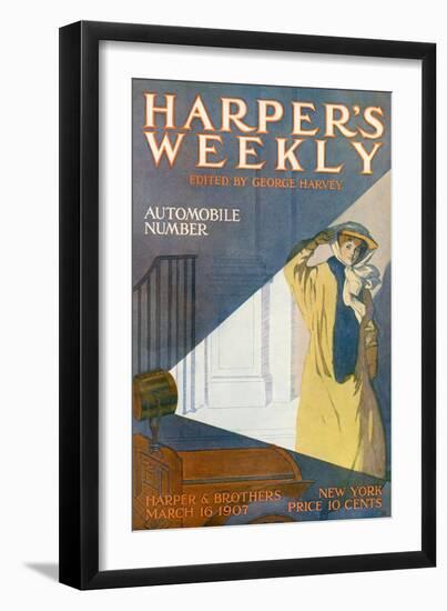 Harper's Weekly Special Automobile Issue, c.1907-null-Framed Giclee Print