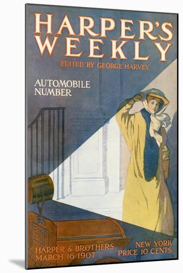 Harper's Weekly Special Automobile Issue, c.1907-null-Mounted Giclee Print