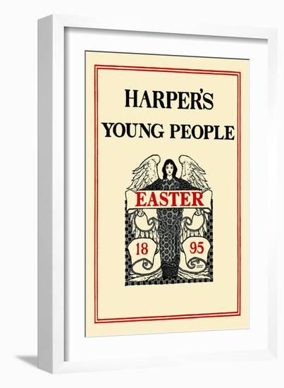 Harper's Young People, Easter 1895-Maxfield Parrish-Framed Art Print