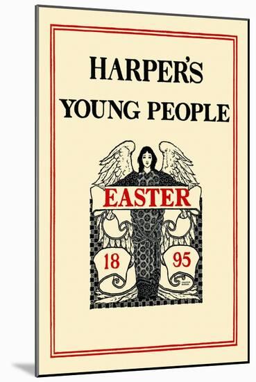 Harper's Young People, Easter 1895-Maxfield Parrish-Mounted Art Print