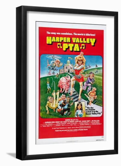 Harper Valley P.T.A, Barbara Eden (Raised Arms), 1978-null-Framed Art Print