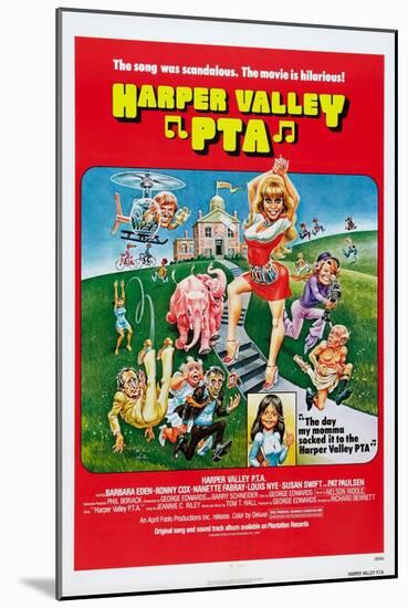 Harper Valley P.T.A, Barbara Eden (Raised Arms), 1978-null-Mounted Art Print