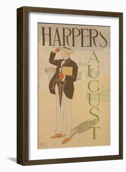 Harpers August-null-Framed Art Print