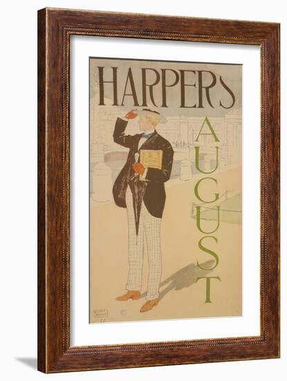 Harpers August-null-Framed Art Print