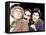 Harpo Marx, Groucho Marx, Chico Marx, MGM portrait, ca. 1940-null-Framed Stretched Canvas