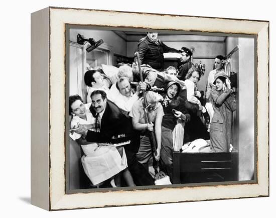 Harpo Marx, the Marx Brothers, Chico Marx, Groucho Marx. "A Night At the Opera".1935, by Sam Wood-null-Framed Premier Image Canvas