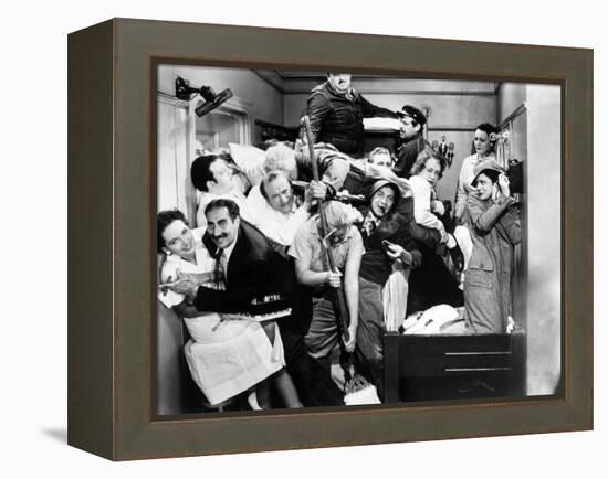 Harpo Marx, the Marx Brothers, Chico Marx, Groucho Marx. "A Night At the Opera".1935, by Sam Wood-null-Framed Premier Image Canvas