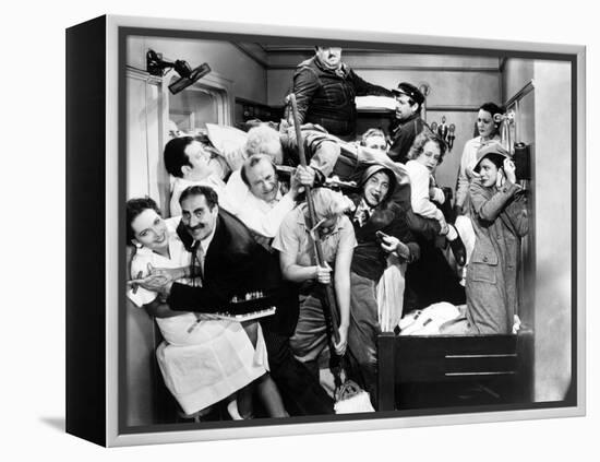 Harpo Marx, the Marx Brothers, Chico Marx, Groucho Marx. "A Night At the Opera".1935, by Sam Wood-null-Framed Premier Image Canvas