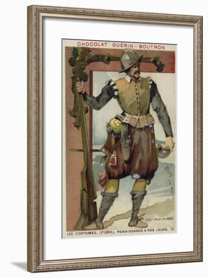 Harquebusier, 1560-null-Framed Giclee Print