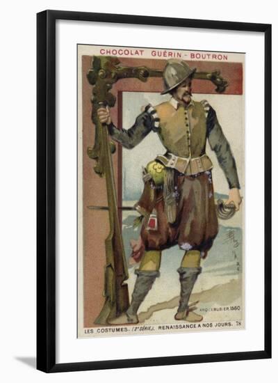 Harquebusier, 1560-null-Framed Giclee Print