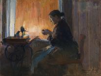 In the Servants Hall, 1877 (Oil on Canvas)-Harriet Backer-Giclee Print