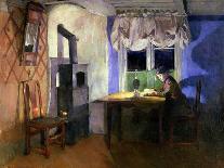 By Lamplight, 1890-Harriet Backer-Giclee Print