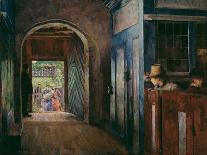 In the Servants Hall, 1877 (Oil on Canvas)-Harriet Backer-Giclee Print