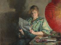 By Lamplight, 1890-Harriet Backer-Giclee Print