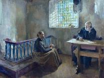 In the Servants Hall, 1877 (Oil on Canvas)-Harriet Backer-Giclee Print