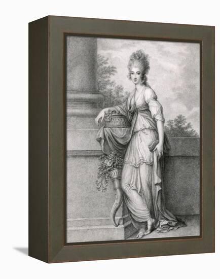 Harriet Lady Bulkeley-Richard Cosway-Framed Stretched Canvas