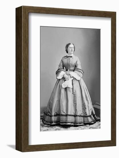 Harriet Lane, c.1860-American Photographer-Framed Photographic Print