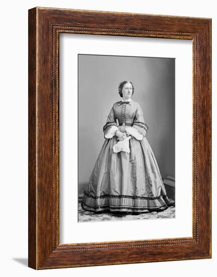 Harriet Lane, c.1860-American Photographer-Framed Photographic Print