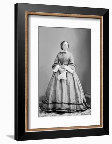 Harriet Lane, c.1860-American Photographer-Framed Photographic Print