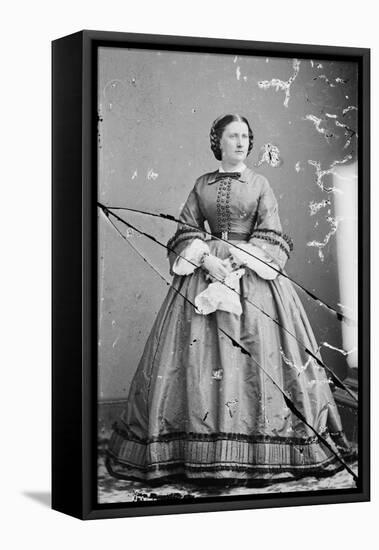 Harriet Lane, First Lady-Science Source-Framed Premier Image Canvas