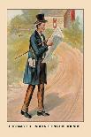 Postmaster Lincoln Going His Rounds-Harriet Putnam-Stretched Canvas