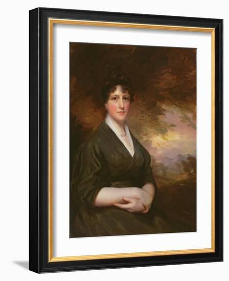 Harriet Scott of Harden, 1795-Sir Henry Raeburn-Framed Giclee Print