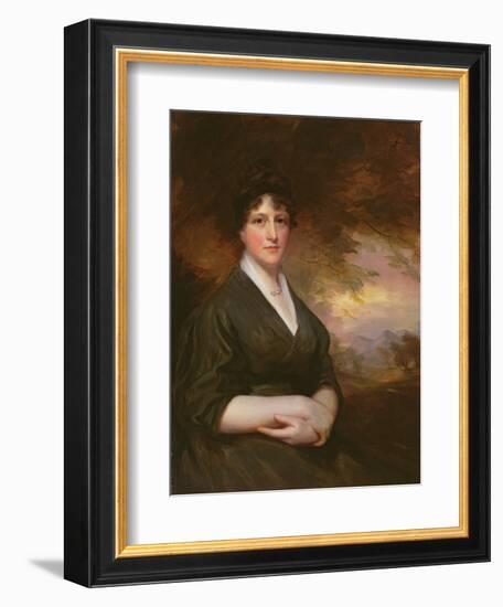 Harriet Scott of Harden, 1795-Sir Henry Raeburn-Framed Giclee Print