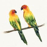 Tropical Fun Bird II-Harriet Sussman-Art Print