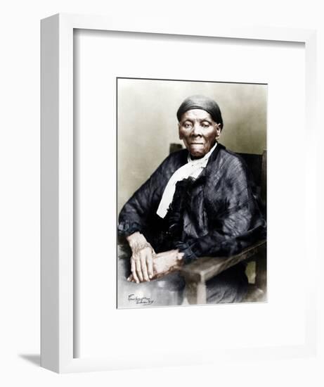 Harriet Tubman, American anti-slavery activist, c1900-Unknown-Framed Photographic Print