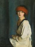 The Red Hat, 1920-Harrington Mann-Framed Giclee Print