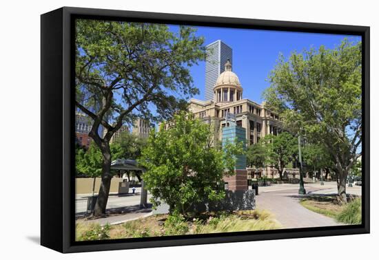Harris County 1910 Courthouse, Houston,Texas, United States of America, North America-Richard Cummins-Framed Premier Image Canvas