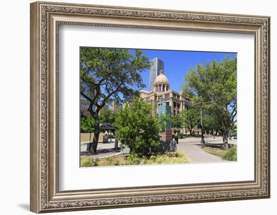 Harris County 1910 Courthouse, Houston,Texas, United States of America, North America-Richard Cummins-Framed Photographic Print