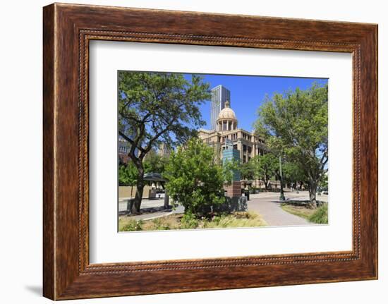 Harris County 1910 Courthouse, Houston,Texas, United States of America, North America-Richard Cummins-Framed Photographic Print