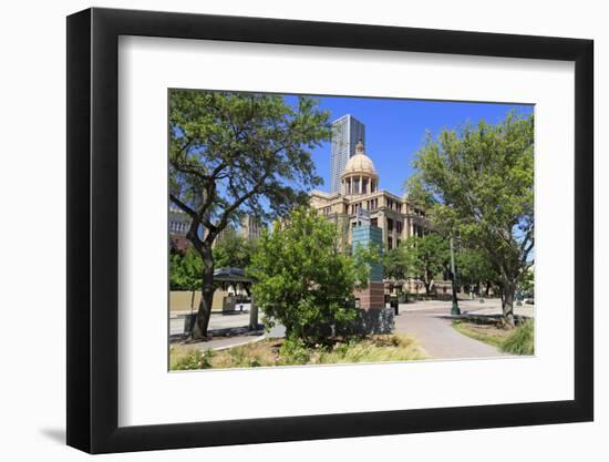 Harris County 1910 Courthouse, Houston,Texas, United States of America, North America-Richard Cummins-Framed Photographic Print