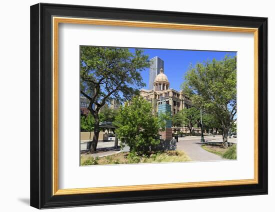 Harris County 1910 Courthouse, Houston,Texas, United States of America, North America-Richard Cummins-Framed Photographic Print