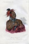 Mah-To-Toh-Pa, (The Four Bear), 2nd Chief of the Mandans, 1848-Harris-Giclee Print